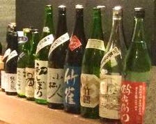 日本酒各種取り揃えております