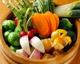 国分寺の、お野菜はもちろん、全国各地の新鮮で美味しいお野菜をご用意。