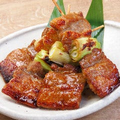 豚バラ肉串焼き　生姜醤油