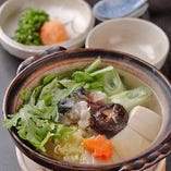 豚しゃぶ・魚ちり・鶏鍋より選べます『鍋会席』14,300円　全8品｜宴会 接待