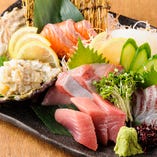 毎日、三重県伊勢志摩から鮮度抜群の旨い魚を仕入れています♪