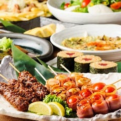 ご宴会に最適な100分飲み放題付宴会コースを4,000円～ご用意！