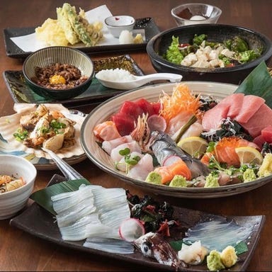 函館活鮮居酒屋 魚和 Uonagi_《6000円》活鮮満喫コース【全9品+飲み放題2H】