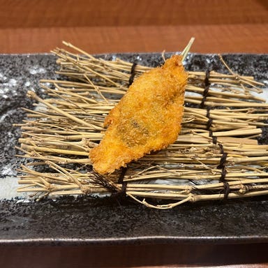 串専門店 36_【1番オススメ!】お刺身盛り合わせ・牛ステーキ・お料理2品+串揚げ7本付♪2時間飲み放題コース 宴会に!