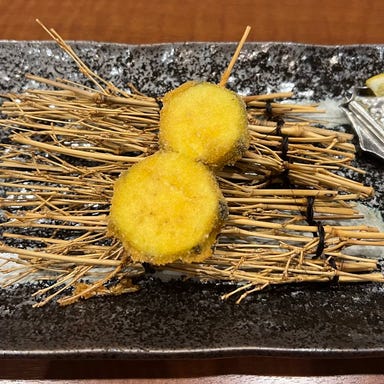 串専門店 36_【お手軽コース】鶏のタタキ・お料理3品+串揚げ5本付♪2時間飲み放題コース 宴会に!