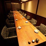 最大16名様まで可能なテーブル個室