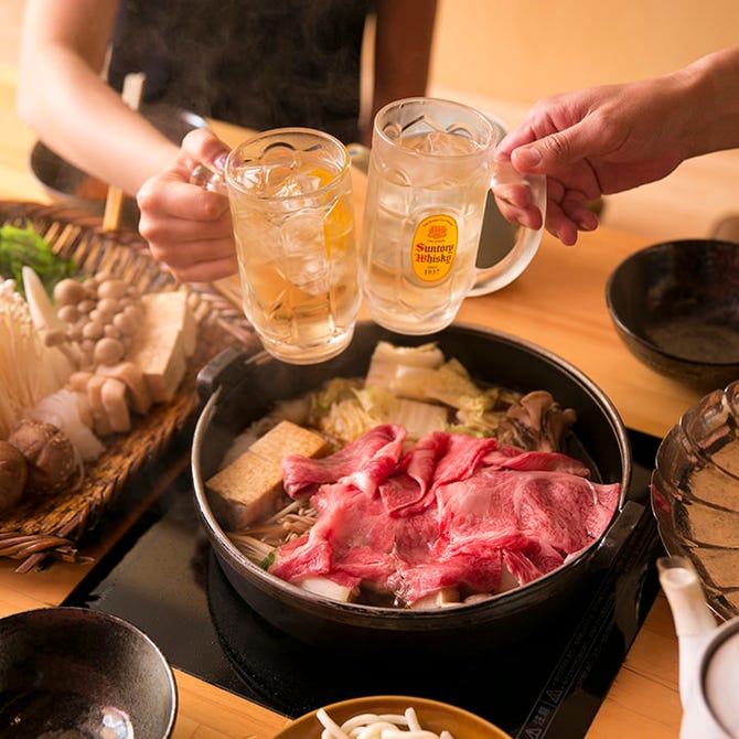 すきやきダイニング Hiro 大阪 福島 野田 中之島 すき焼き ぐるなび