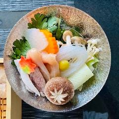 1人用小鍋　自家製水炊き鍋でご提供します