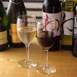 和食と相性の良いワインやお祝い事に最適なシャンパンもあります