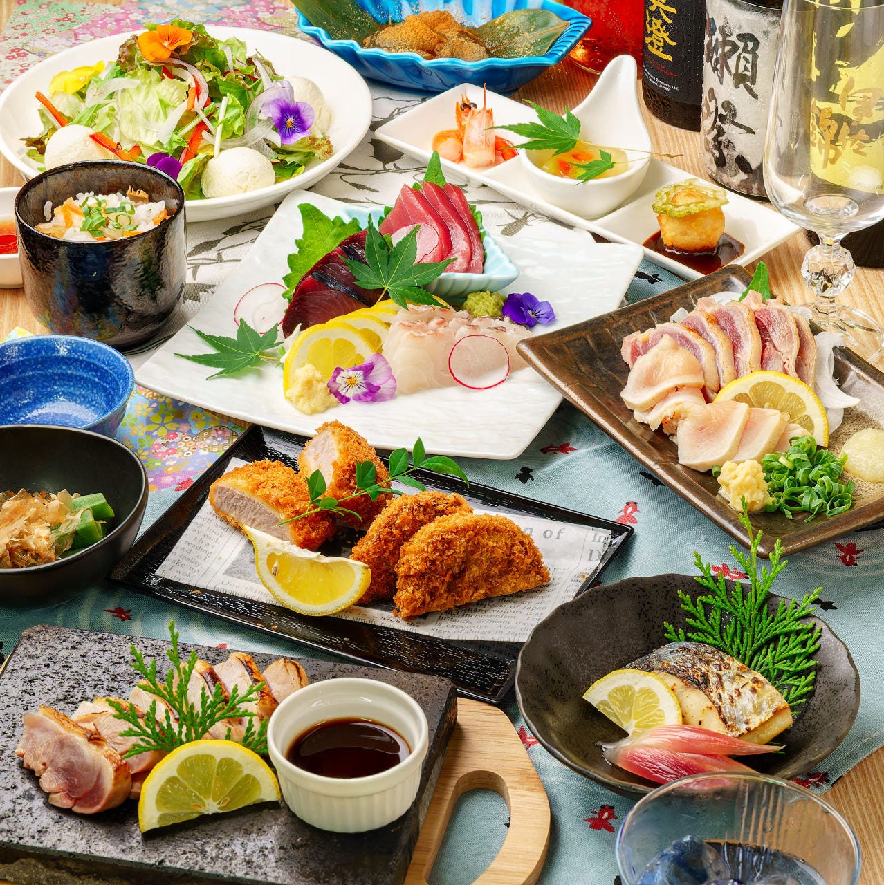 全席完全個室 熟成肉と藁焼き 囲屋 天文館店（鹿児島市/居酒屋
