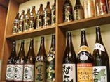 日本酒・焼酎も多数取り揃えております。お料理に合わせたお好みのお飲物でゆるりとした時間をお過ごし下さい。