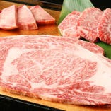 松阪牛リブロース特上肉の盛り合わせ