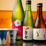 純米大吟醸やフルーティーな純米原酒など多彩な味わいの日本酒