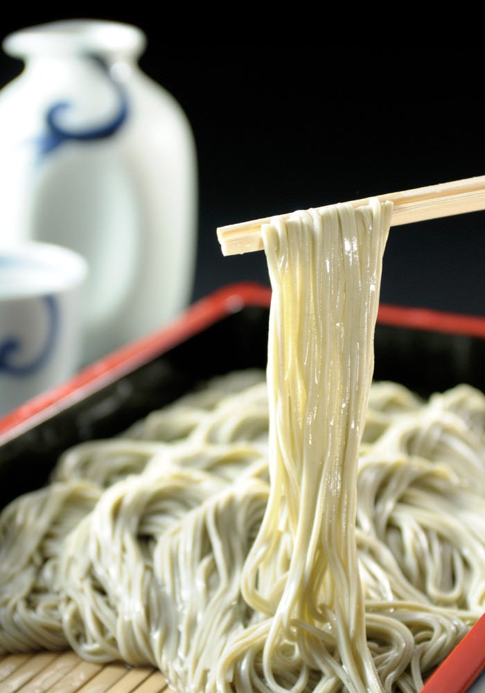 わたや 本店のへぎそば2人前