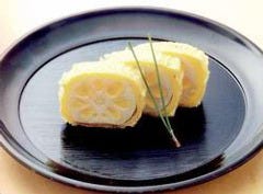 ご当地メニュー　辛子蓮根