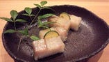 桜鯛圧鮨