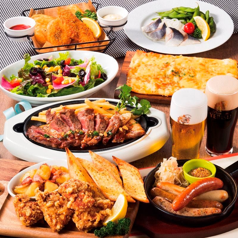 店主おすすめ 2ｈ飲み放題 ビヤホールコース 税込5 000円 八重洲 歓迎会 送別会 宴会 飲み会 の詳細 銀座ライオン Leo 八重洲 鉄鋼ビル店 東京駅 八重洲 貸切スペース ぐるなび
