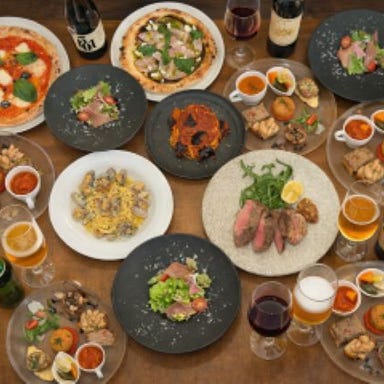 渋谷 原宿 個室 テラス BBQ Blue Garden_【お料理のみ◆カジュアルコースプラン】¥3000