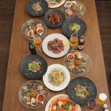 渋谷 原宿 個室 テラス BBQ Blue Garden_【お料理のみ◆ベーシックコースプラン】¥4000