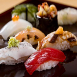 【寿司】日本海 新鮮鮮魚　お任せにぎり 5貫