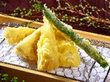 太市の筍の天ぷら