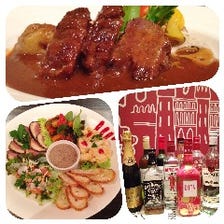 女性限定のお肉とスパークリング! 女性限定のお肉とスパークリング!