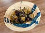 京料理店が作った茄子のあげびたし。通年おばんざい。　便秘解消精神の安定 ・老化防止・美肌効果的