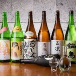 熊本をはじめ全国から厳選して仕入れる地酒