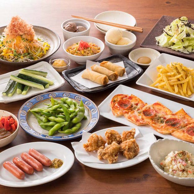 生ビール付 食べ放題 飲み放題 お気軽プラン 定番おつまみ デザート含む 全25種 2 580円の詳細 焼肉 居酒屋 Nijyu Maru にじゅう まる 東戸塚店 戸塚 東戸塚 居酒屋 ぐるなび