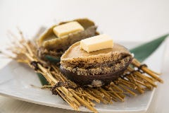 新登場　鮑のバター焼き