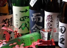日本酒の品揃えが豊富！