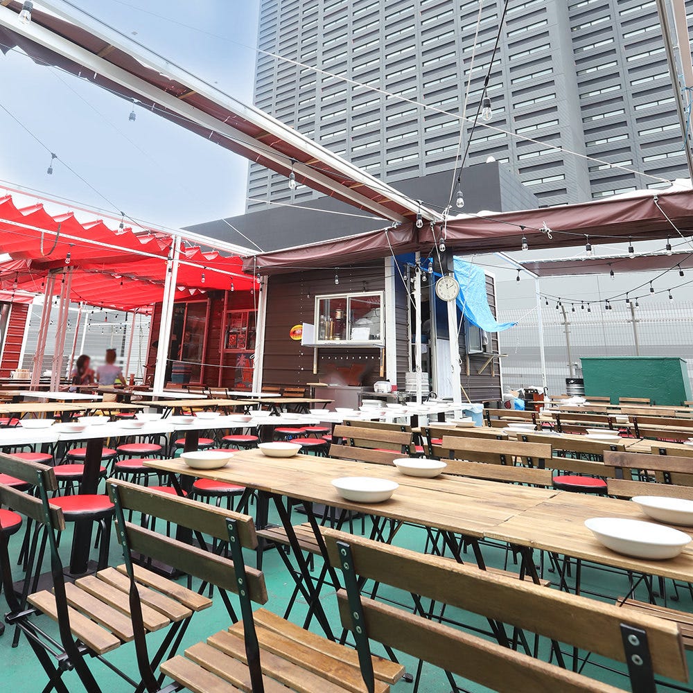 屋上ビアガーデン King q 新宿店 メニュー qビアガーデン ぐるなび