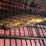 焼き魚　秋刀魚（さんま）塩焼　※日によってランチでもやります。