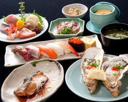 本格寿司や海鮮料理をご宴会向けの
コースでご用意 5,000円～