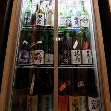 日本全国から50種以上取り揃えた『日本酒』