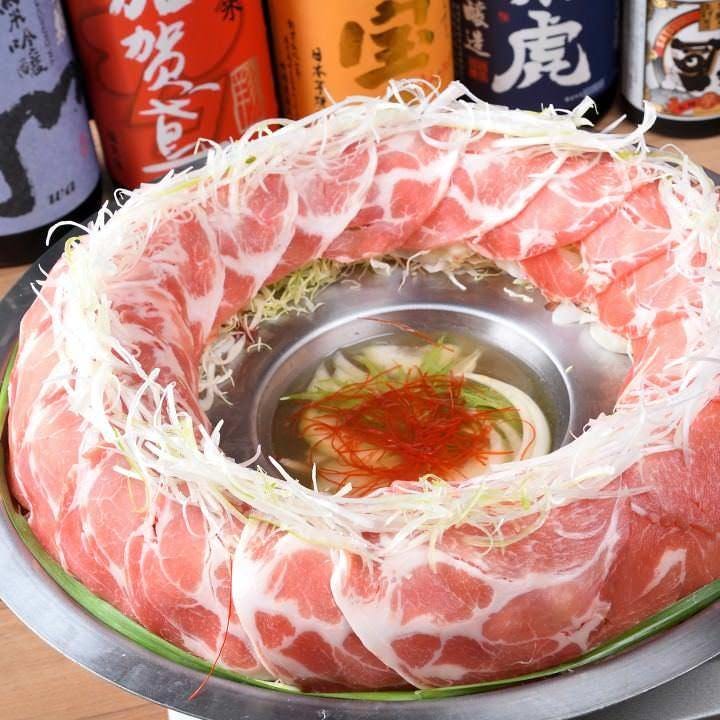 楓コース 栗豚の肉炊き鍋or鉄板とろ肉鍋全8品3時間飲み放題付き 4 950円 3 850円 宴会 歓送迎会の詳細 全席個室 Tomori ともり 大宮 店 大宮 居酒屋 ぐるなび