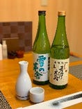 日々、色々な日本酒をお料理に合わせてご用意。