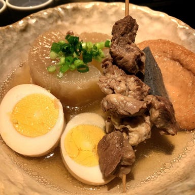 金沢個室居酒屋 伊蔵 片町店_牛だしおでん5種盛り