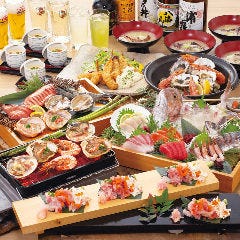 【番屋料理コース】土鍋蒸しや浜焼きなど、海の幸をご堪能！