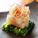 京水菜と広島コンニャク