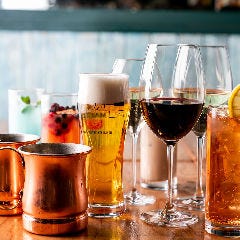 ワインやビール、ソフトドリンクも豊富な取り揃えです◎