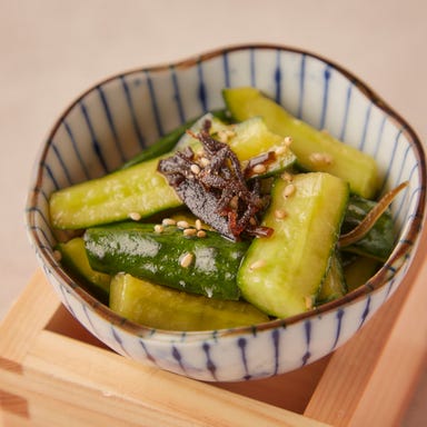 【3/5オープン】だし劇場 ○△□ すすきの駅前店_胡瓜の浅漬け