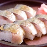 鯖の松前寿司