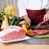 【美しい霜降り】
神戸牛の希少部位をシンプルにステーキで