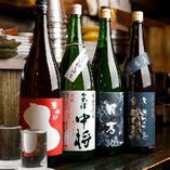 四季折々の福島のお酒を◎年4回メニューが変わる季節の日本酒
