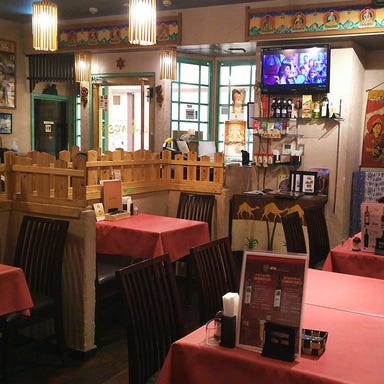 インドレストラン ガンジス あべのキューズタウン店 店内の画像
