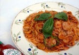 トマトソースのナポリ風スパゲッティ