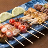 沖縄料理はもちろん、串焼きなどお酒に合う定番メニューもご用意