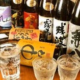 日本酒、焼酎こだわります！美味いい飯には美味い酒を。