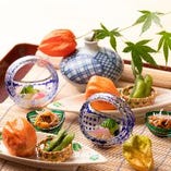 【ランチ限定】お昼のご褒美会席◇月替わり！仙台牛・冷製すだち蕎麦など／旬味会席（9/4まで）